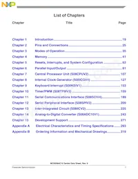 MC9S08AC8MBE Datasheet Page 9