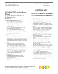 MC9S08PA32AVQH數據表 封面