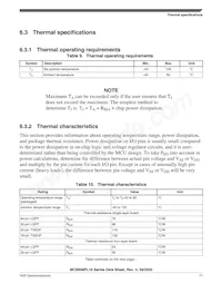 MC9S08PL16CTJ 데이터 시트 페이지 17