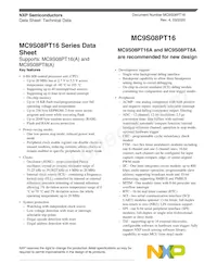 MC9S08PT16VTJ Datenblatt Cover