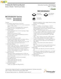 MC9S08QA4CPAE數據表 封面