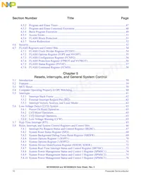 MC9S08QG44CDTE Datasheet Page 14