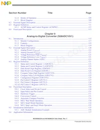 MC9S08QG44CDTE Datasheet Pagina 16