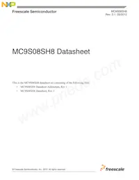 MC9S08SH4MFK數據表 頁面 3