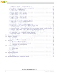 MC9S12E64MPVE Datasheet Pagina 8