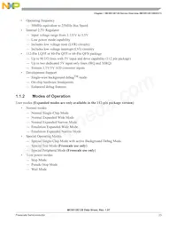MC9S12E64MPVE Datasheet Page 23