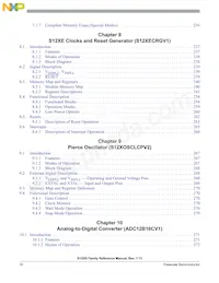 MC9S12XS64CAER數據表 頁面 10