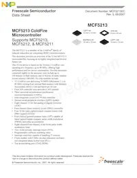 MCF5213LCVM80J Datenblatt Cover
