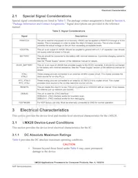MCIMX287CVM4C Datasheet Page 11