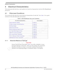 MCIMX6Q4AVT10AE Datasheet Page 20