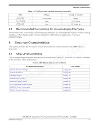 MCIMX6X3EVN10AC Datasheet Page 21