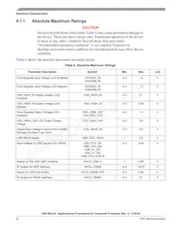 MCIMX6X3EVN10AC數據表 頁面 22