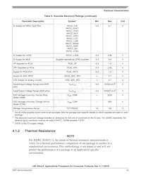 MCIMX6X3EVN10AC Datasheet Page 23