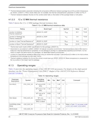 MIMXRT1051CVL5A Datasheet Page 20