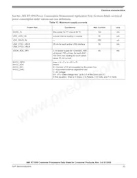 MIMXRT1051DVL6A Datasheet Page 23