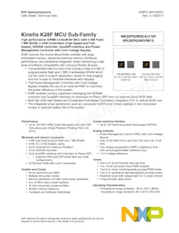 MK28FN2M0VMI15 Datenblatt Cover