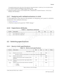 MK66FX1M0VMD18 Datasheet Page 17