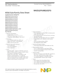 MKE02Z32VLC2R Datasheet Cover