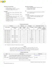 MKL13Z32VLK4 Datasheet Page 2