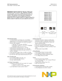 MKW31Z512VHT4R Datasheet Cover