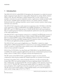 MKW31Z512VHT4R Datasheet Pagina 4