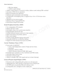 MKW31Z512VHT4R Datasheet Pagina 14