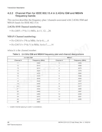 MKW31Z512VHT4R Datasheet Pagina 20