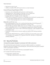 MKW36Z512VHT4 Datasheet Pagina 14