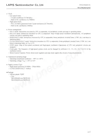 ML630Q466-NNNTBZWAX Datasheet Page 4