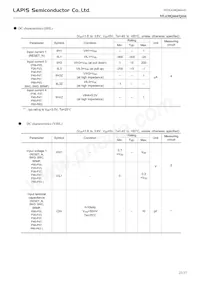 ML630Q466-NNNTBZWAX Datasheet Page 23