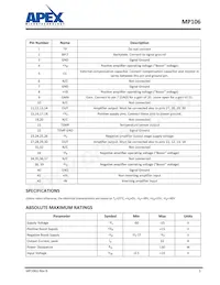 MP106FC Datasheet Page 3