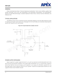 MP204KK Datasheet Page 12