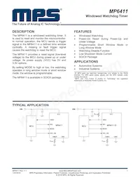 MP6411GS-33 Datasheet Cover