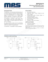 MPQ6411GS-33-AEC1 Datasheet Cover