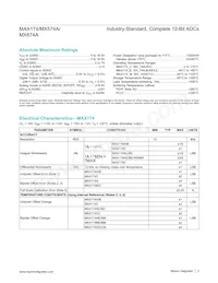 MX574AJEWI/GG8 Datasheet Page 2
