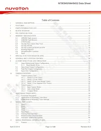 N79E845ASG Datasheet Page 2