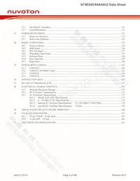 N79E845ASG Datasheet Page 4