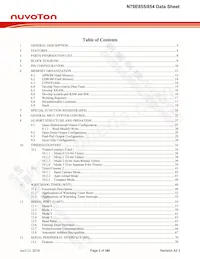 N79E855ASG Datasheet Pagina 2