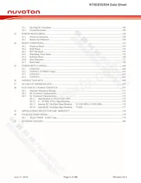 N79E855ASG Datasheet Page 4