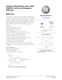 NCP145AMX120TCG Datasheet Cover