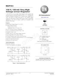 NCP781BMN150TAG Datasheet Cover