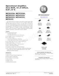 NCS333SQ3T2G Datasheet Cover