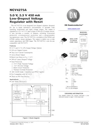 NCV4275ADS50R4G-IR01 데이터 시트 표지