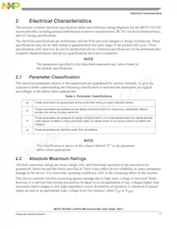 PCF51AC256BCPUE Datasheet Page 17