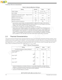 PCF51JM64VLH Datasheet Page 16