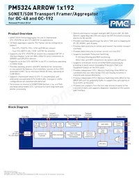 PM5324-FGI Datasheet Cover
