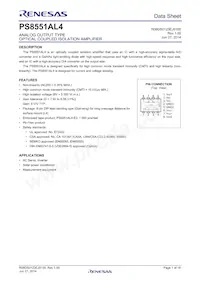 PS8551AL4-V-E3-AX Datasheet Copertura