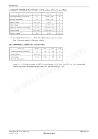 PS8551AL4-V-E3-AX Datasheet Page 4
