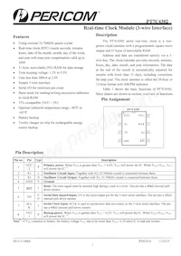 PT7C4302ZEE Datasheet Cover