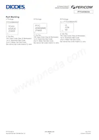 PT7C433833AUEX Datasheet Page 16